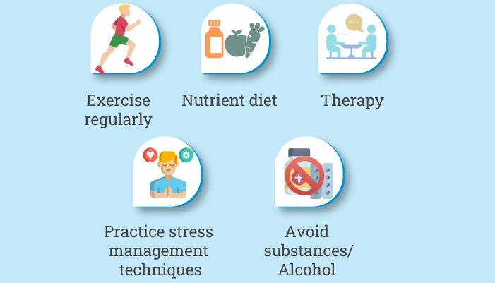 What lifestyle changes to pair with wellbutrin for anxiety