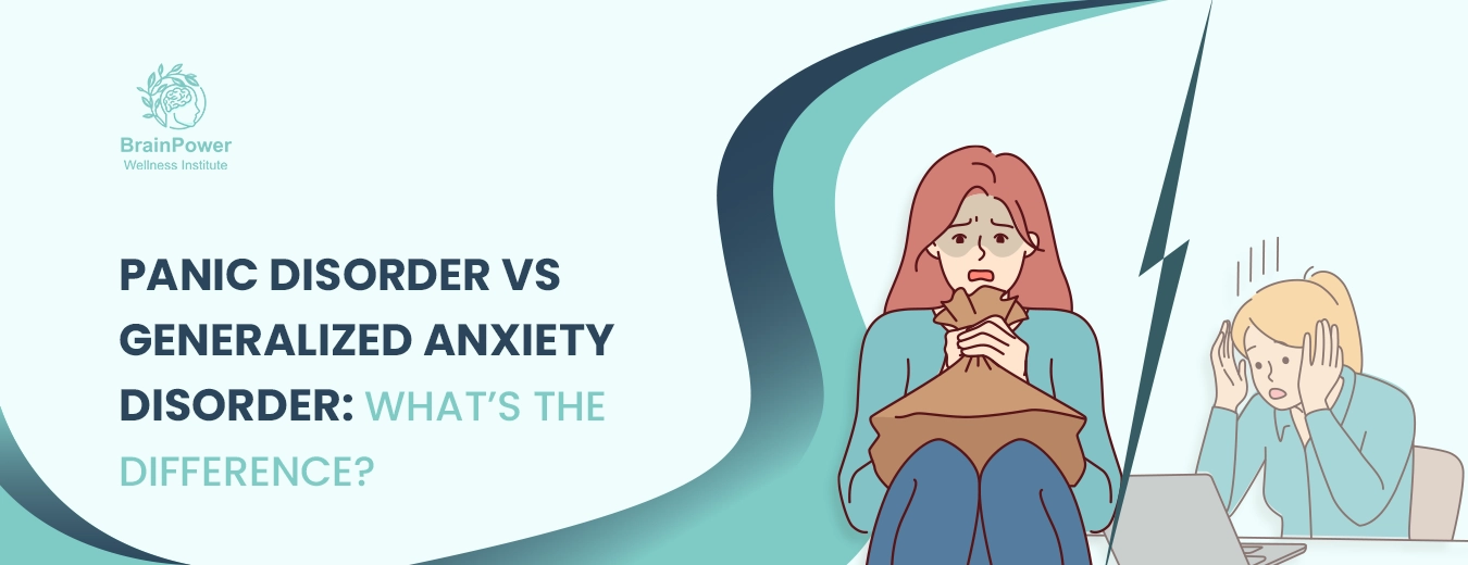 Panic disorder vs Generalized Anxiety disorder: What’s the Difference?