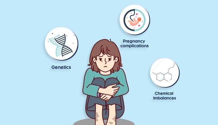 What are the causes of Schizophrenia in children