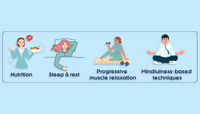 What are the best ways to manage the Anxiety induced Numbness