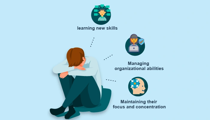 How does ADHD affect adults