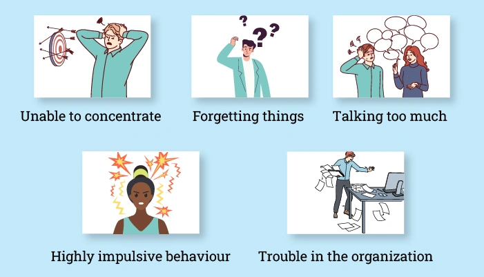 Symptoms of ADHD