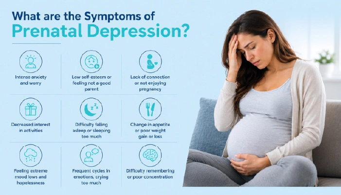 What are the Symptoms of Prenatal Depression